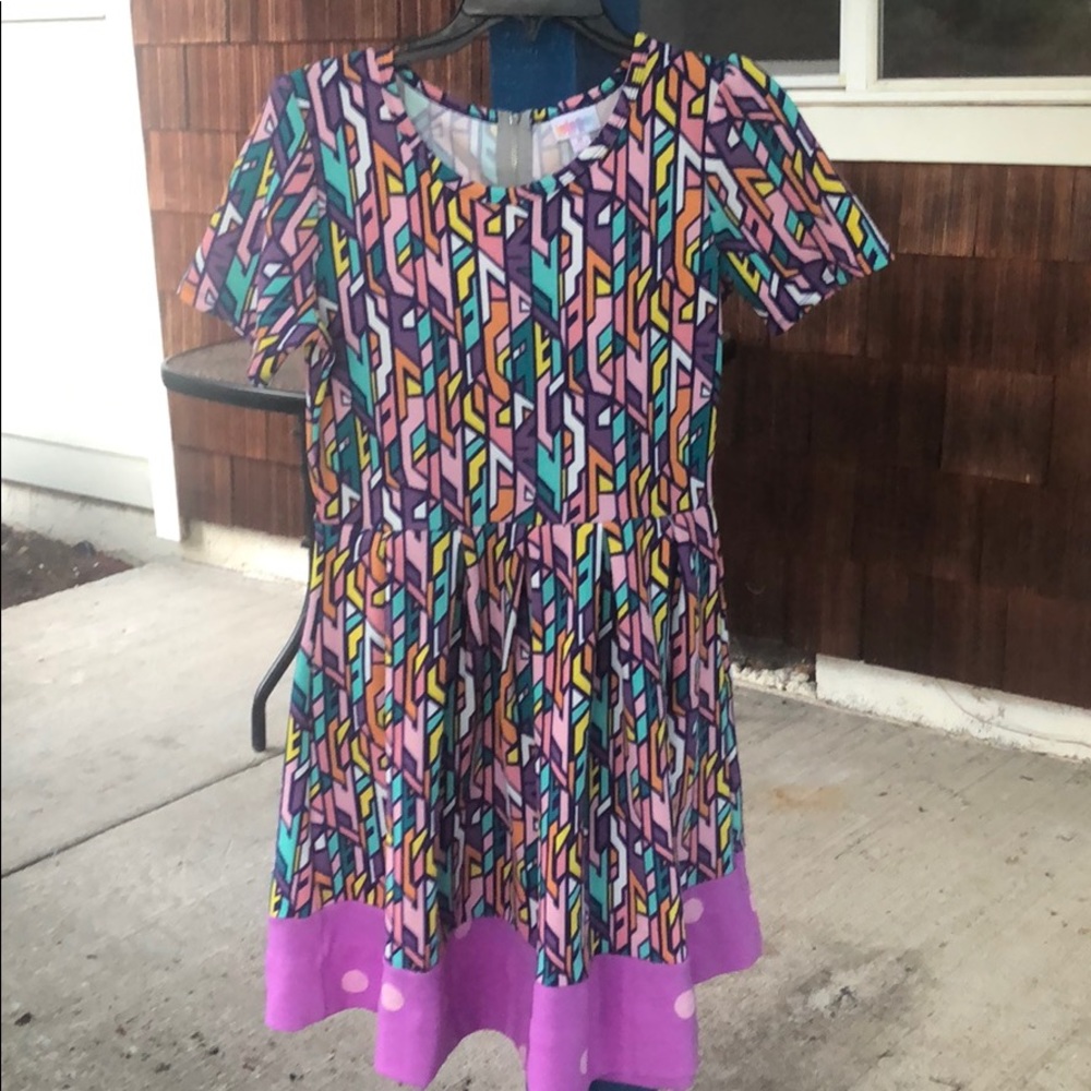LulaRoe Amelia Style Geometric Dress